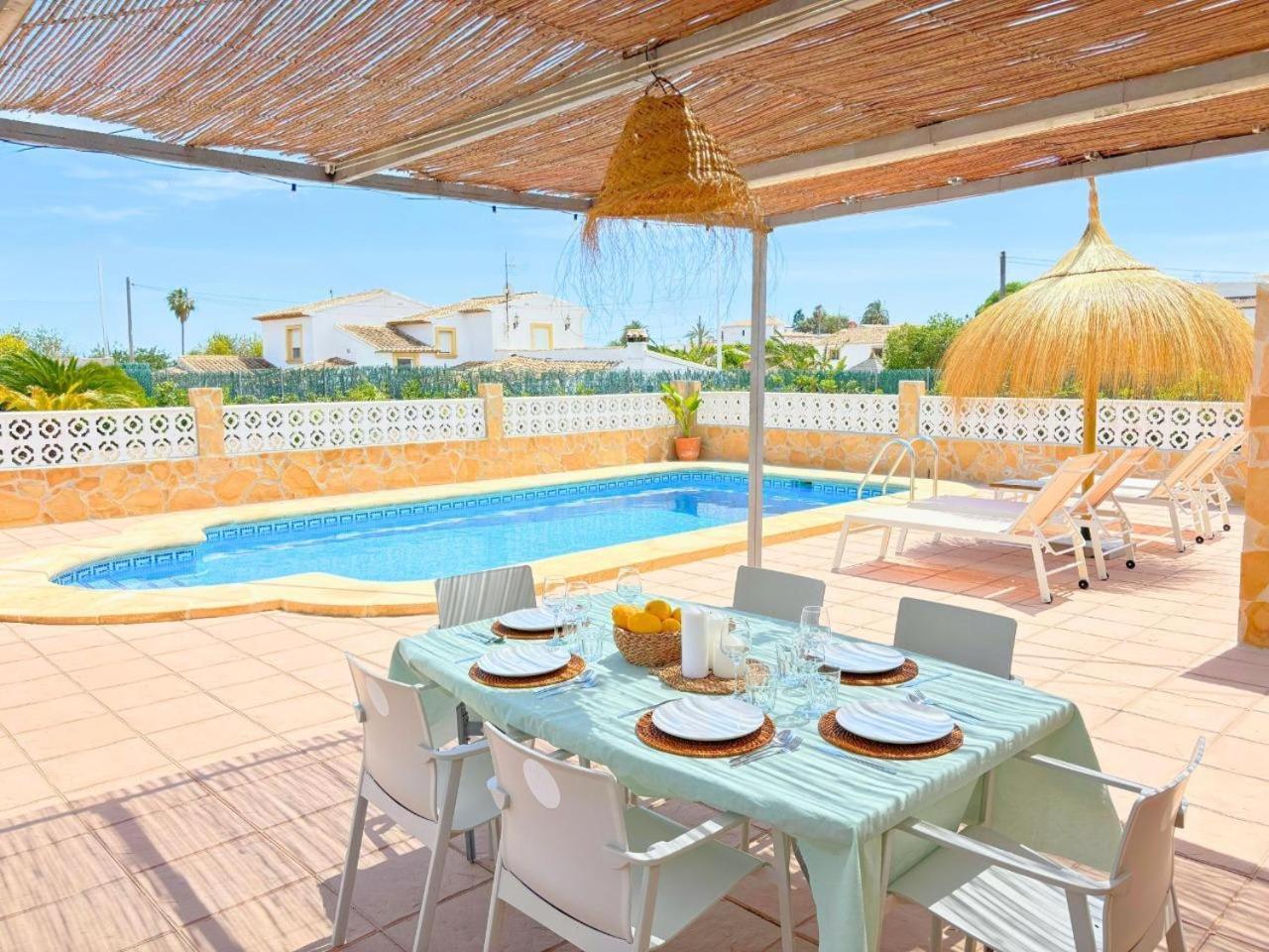 Villa Mediterranea Con Piscina Privada Jávea Exteriör bild
