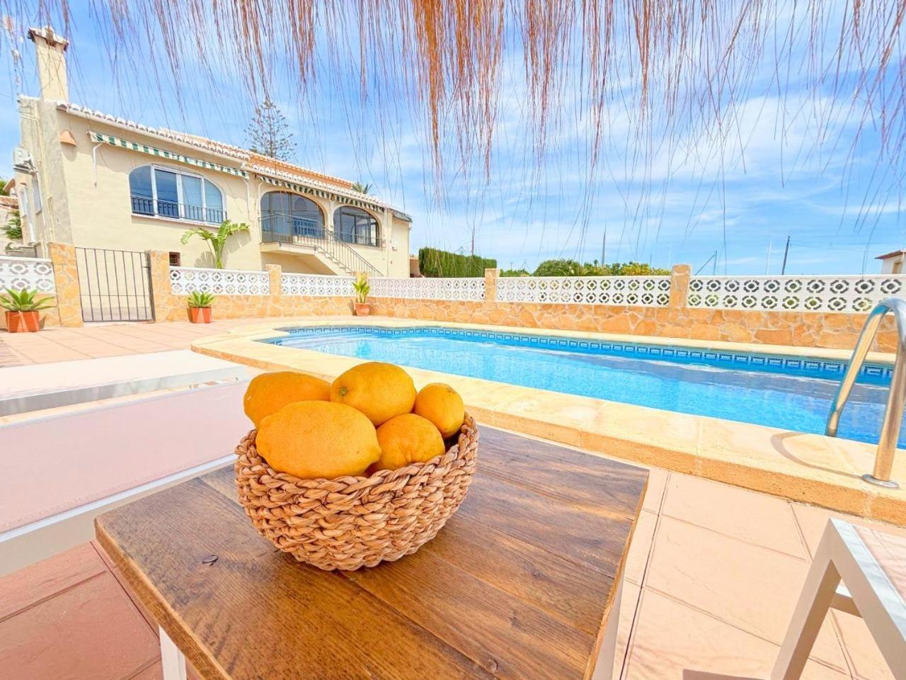 Villa Mediterranea Con Piscina Privada Jávea Exteriör bild