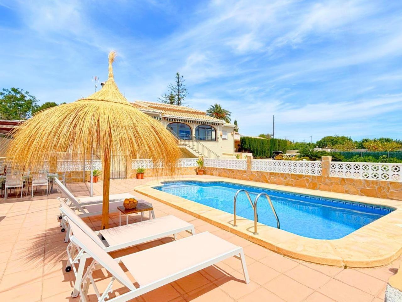 Villa Mediterranea Con Piscina Privada Jávea Exteriör bild