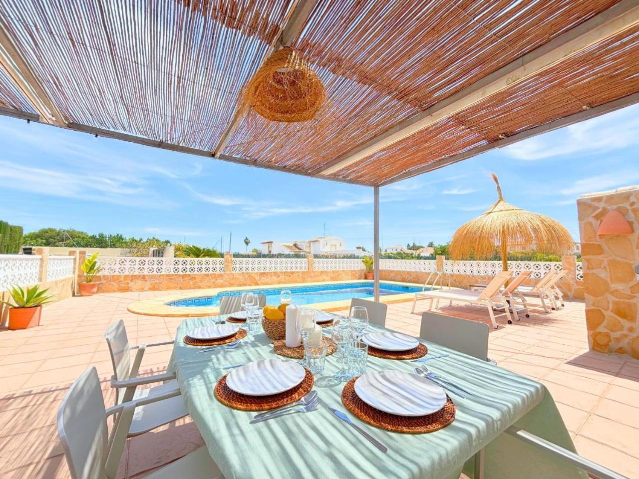 Villa Mediterranea Con Piscina Privada Jávea Exteriör bild